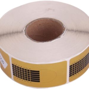 Rotolo Cartine Oro Di 500 Pezzi Nail Art Per Ricostruzione Allungamento Unghie