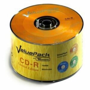 50 Cd-R Cdr Traxdata Shrink Vuoti + 1 Cd Verbatim