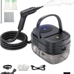 Vaporiera per pulizia a vapore 2500 W con serbatoio da 1,69 L e 13 accessori