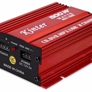 Mini amplificatore stereo 2 canali auto moto 500w usb mp3 kinter ma-150
