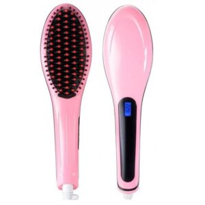 Spazzola Ad Aria One Step Asciugacapelli Multifunzione 3-In-1 + Spazzola Elettrica HQT-906 Ionica Lcd Liscia Capelli Piastra