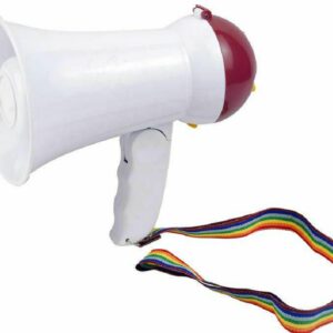 Mini Megafono HW-1R 5w Altoparlante Portatile Regolazione Volume Sirena hsb