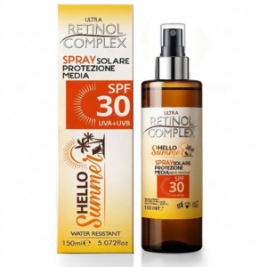 Hello Summer Retinol Complex® Spray Solare SPF 30 Protezione Media 150 ml