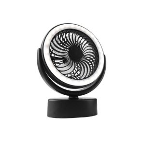 Ventilatore da campeggio per casa ricaricabile con led a lantern per l'aperto