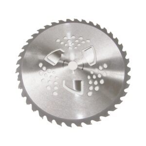 Disco ricambio decespugliatore lama 40t tagliaerba circolare 225cm foro 25.4 cm