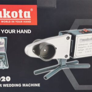 Tmakota- Polifusore Saldatore 2000W 6 Matrici per saldatura Tubi plastica PVC