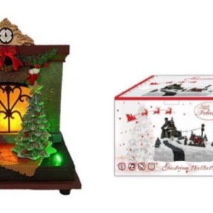 Giostrina natalizia per bambini con albero di natale 16x11x18cm  361030