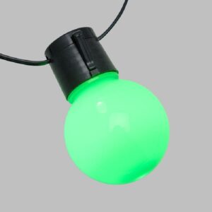 Catena di lampadine colorate 40led da 10mt per decorazioni natalizie