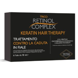 Trattamento in fiale contro la caduta 6 fiale 10ml Retinol