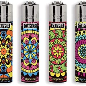 Clipper Accendini LARGE in Box da 48 Pz con 4 grafiche diverse