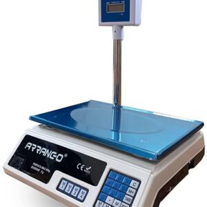 Bilancia Elettronica Digitale Professionale Max 40 Kg Divisione 2 Gr Con Display