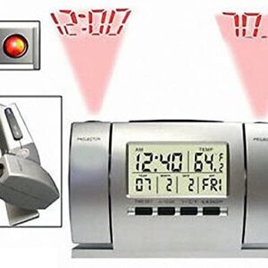 Sveglia Orologio Con Proiezione Calendario Temperatura Schermo Lcd Proiettore DS-503