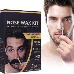 Kit Di Cera Per Naso Da Uomo - 100 G/ 12 Volte Di Utilizzo