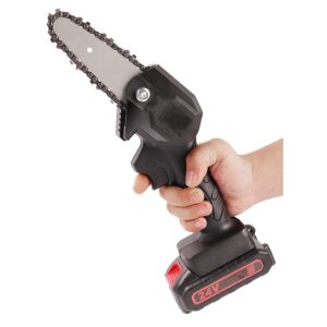 Mini elettrosega a batteria 24v  tagliarami 4