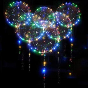 Palloncino LED palloncini trasparente a batteria luce festa party evento