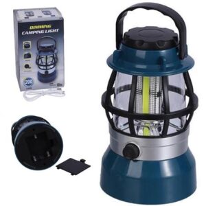 Lanterna lampada solare da campeggio ricaricabile luce led emergenza dimmerabile