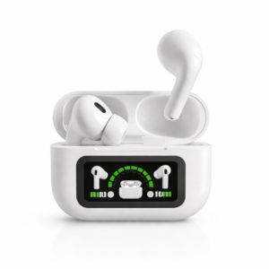 Auricolari Wireless con Cancellazione Attiva del Rumore e Display di Ricarica Digitale