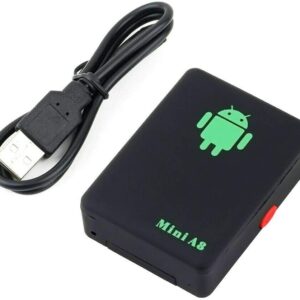 Microspia localizzatore satellitare gps gsm tracker ambientale sim spia mini a8
