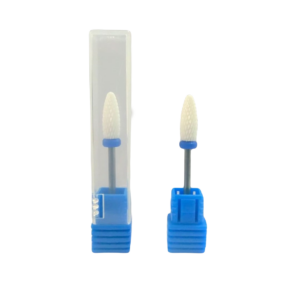 Punta professionale per Fresa per Unghie ceramica Forma Pera  Ideale per Manicure Pedicure Rimozione Gel Semipermanente  Acrilico  Nail Art