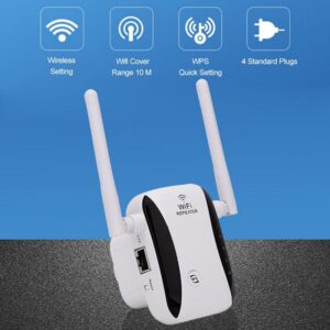 Wireless Wifi Ripetitore Estensore di area wifi Router Wi-Fi Amplificatore di Segnale 300Mbps