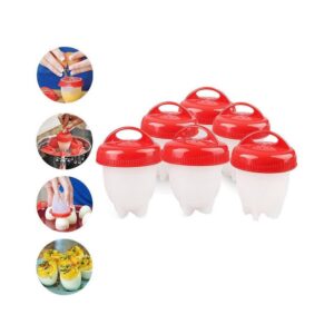 Cuoci Uova in Silicone kit da 12pz - ideale per Uovo Sodo -Frittata -Omelette Singola
