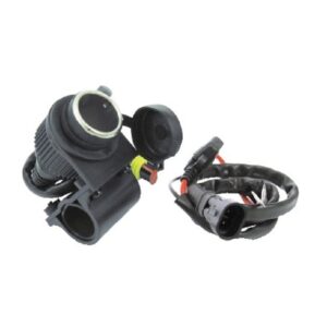 Accendisigari moto con supporto al manubrio Caricatore impermeabile per motociclette accendisigari alta velocità 12V-24V 240W Presa corrente per manubrio motocicletta