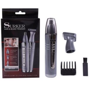 Surker Mini rasoio elettrico e ricaricabile taglia peli naso orecchie sopracciglia