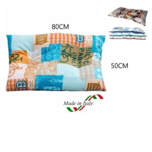 Coperta soffice per Cani Grandi e Piccoli Cestino per Cani con Copertura Rimovibile e Lavabile  Cuscino per Cani in Materiale 50 x 80 cm