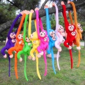 Peluche Scimmia con Braccia Lunghe per Bambini da arredamento o gioco