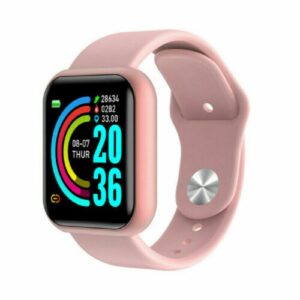 Smartwatch Uomo Donna Watch 2021 Chiamate Notifiche Siri Googl Sport Android IOS ROSA