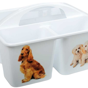Contenitore per mangime e acqua 3in1-per animali domestici capienza totale 10 litri