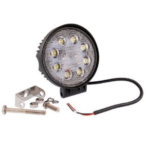 Luce da lavoro cerchio per auto 27W 12v 8 LED Bar per Moto Tractor Boat off Road 4WD 4x4 Camion SUV
