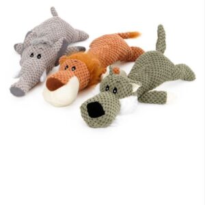 Pet Molar Toy pupazzi masticabili per cani di pezza e squeezing Zoo