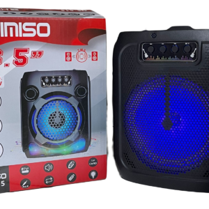 Kimiso Cassa Bluetooth con Microfono 6,5" 1000w