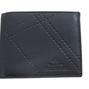 Egon Furstenberg PF 515-1 Portafoglio uomo in pelle portamonete carte credito Grigio