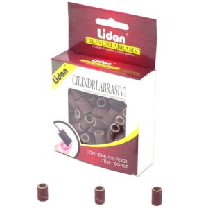 Lidan Cilindri abrasivi 100 pz per Pedicure e Manicure