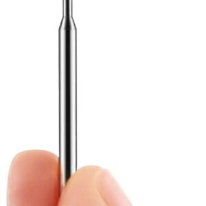 Punta professionale per Fresa per Unghie Argento Forma Sferica Ideale per Manicure Pedicure Rimozione Gel Semipermanente  Acrilico  Nail Art