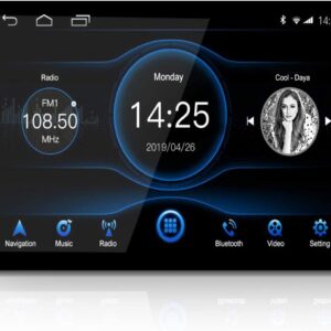 Stereo auto autoradio 10 pollici android 10 2 din gps wifi front estraibile