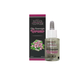 Retinol Complex Olio essenziale di Geranio 30ml allevia stress e mal di testa