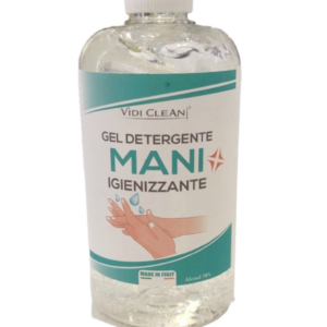 250ML gel Igienizzante Mani 70% Alcool Flacone Vidi Clean