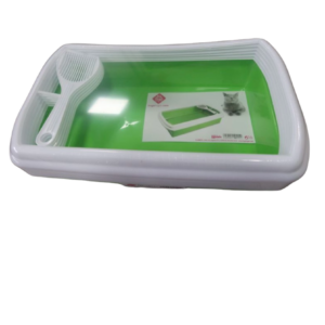 Lettiera igienica  per gatti con spatola - 48x29x11cm