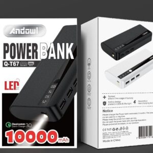10000mAh Power Bank Portable Charger for Spice Q-T67
