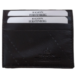 Egon Furstenberg PF 515-26 Portafoglio uomo in pelle portamonete carte credito Testa di Moro