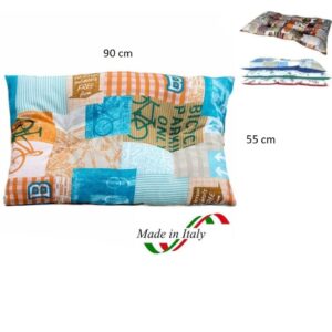 Coperta soffice per Cani Grandi e Piccoli Cestino per Cani con Copertura Rimovibile e Lavabile  Cuscino per Cani in Materiale 55 x 90 cm
