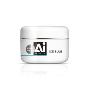Silcare - Gel Uv Affinity IceBlue 100g - Gel modellante non brucia antiUV