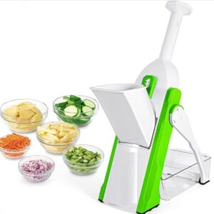 Mandolina tagliaverdure affetta patate cips stick taglia rondelle regolabile