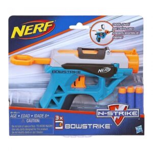 Sparacolpi giocattolo con tre colpi gioco bambini 8 anni BowStrike