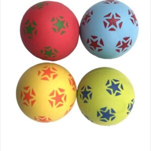 Pallone da calcio in morbida schiuma, per interni ed esterni, per adulti e bambini 6 cm