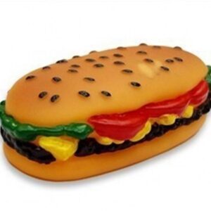 Panino hamburger giocattolo per cani gatti con suoni giocattoli cane