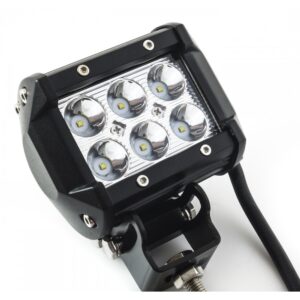 Faro da lavoro per auto 60W 9v-36V 18 LED per Moto Barche Fuoristrada 4x4 Camion SUV